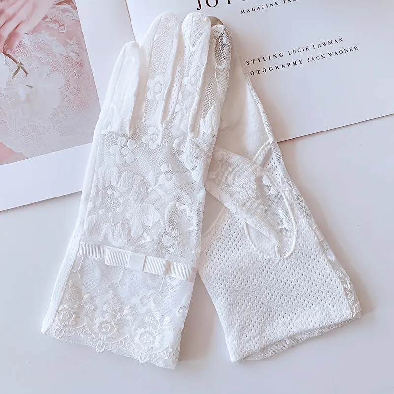 Vintage Elegant Lace Gloves
