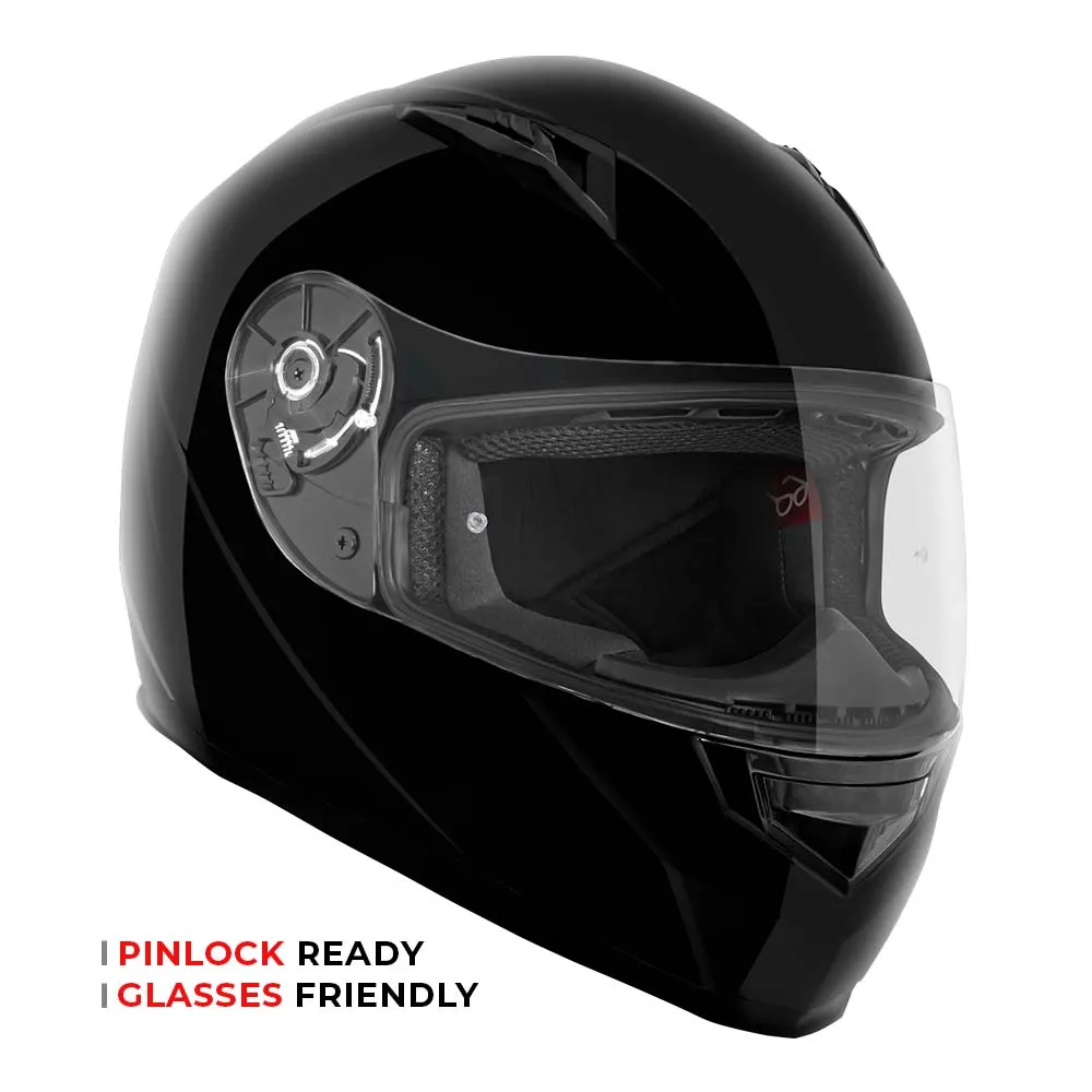 VX Full Face Black / Gloss