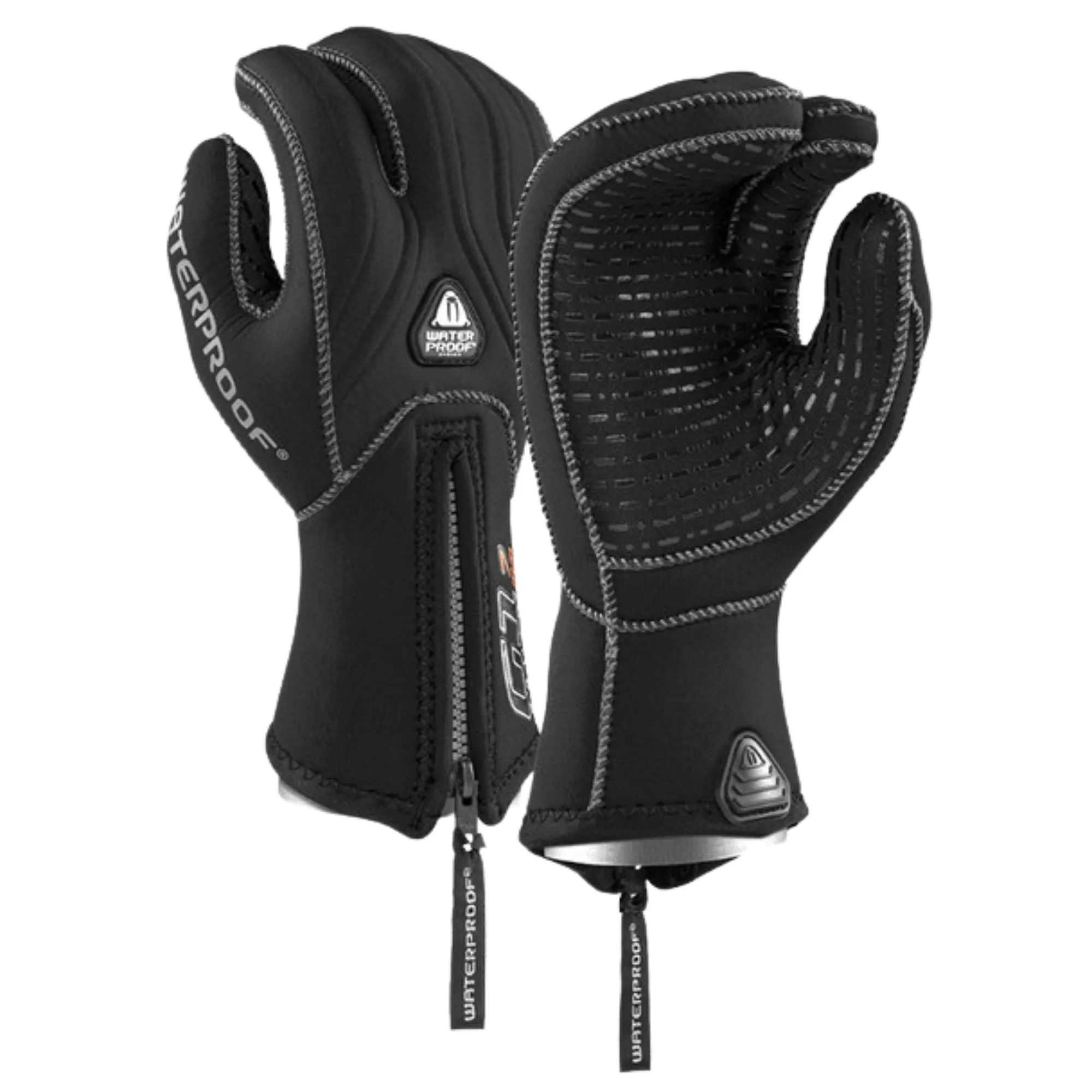 Waterproof G1 3-Finger 7mm Semi-Dry Gloves