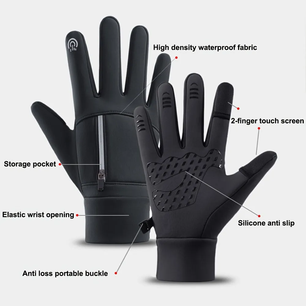 Waterproof Touch Screen Winter Gloves