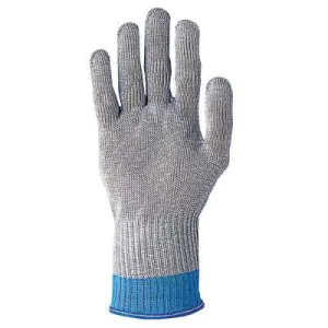Wells Lamont Whizard Silver Talon Cut-Resistant Gloves, Large, Gray/Blue, 134528