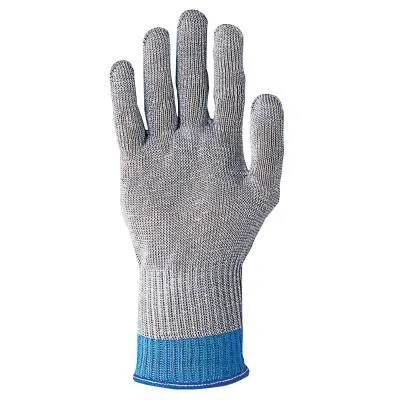 Wells Lamont Whizard Silver Talon Cut-Resistant Gloves, Large, Gray/Blue, 134528