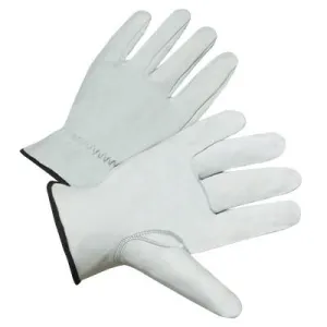 West Chester 991K Series Drivers Gloves, Small, White, 991K/S