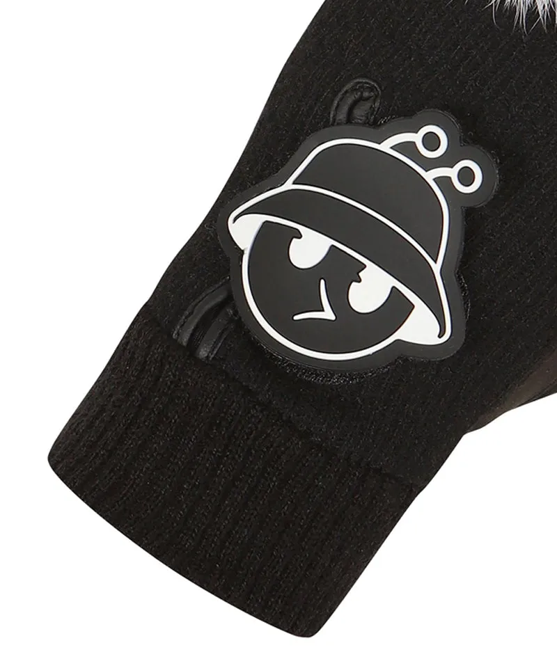 WideAngle: Co Casual Cold Weather Double-Handed Gloves L - Black