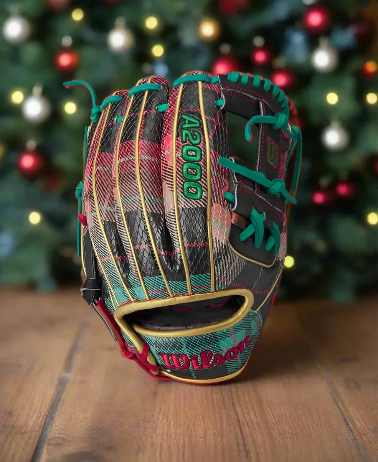 Wilson Christmas Plaid A2000 1786SS 11.5" Baseball Glove
