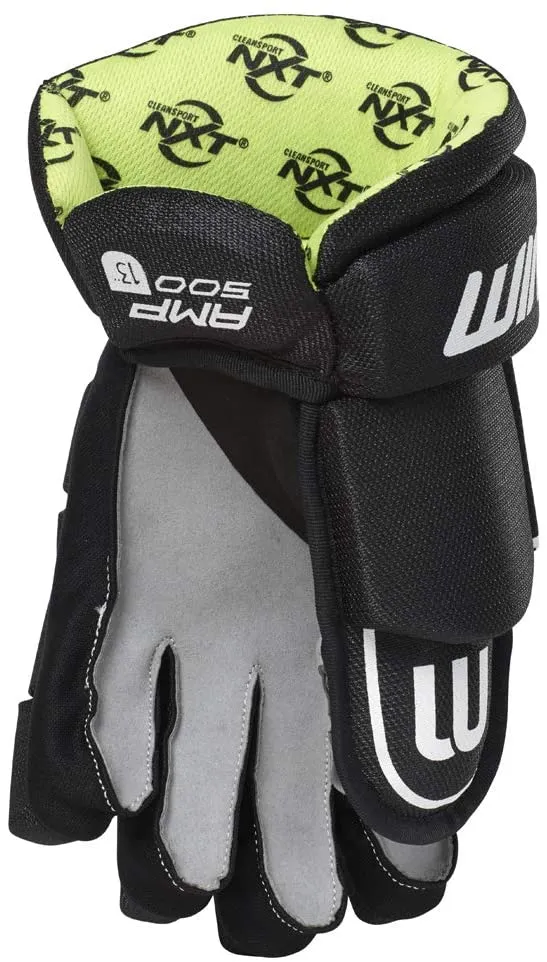 Winnwell AMP 500 Ice Hockey Gloves - Black