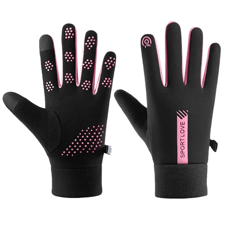 Women Cycling Bike Cold Resistance Gloves