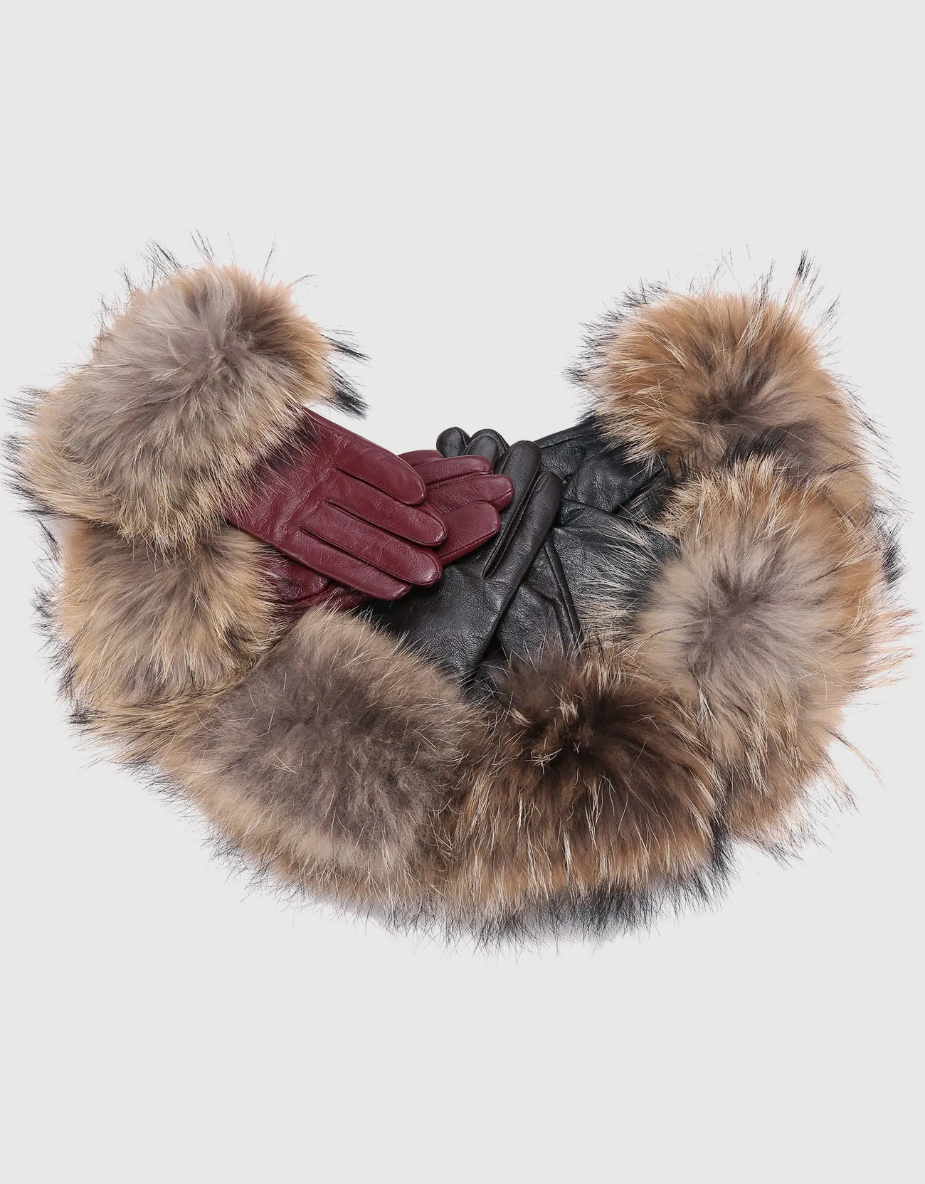 Women's  Fur Strength Touchscreen Sheepskin Glove