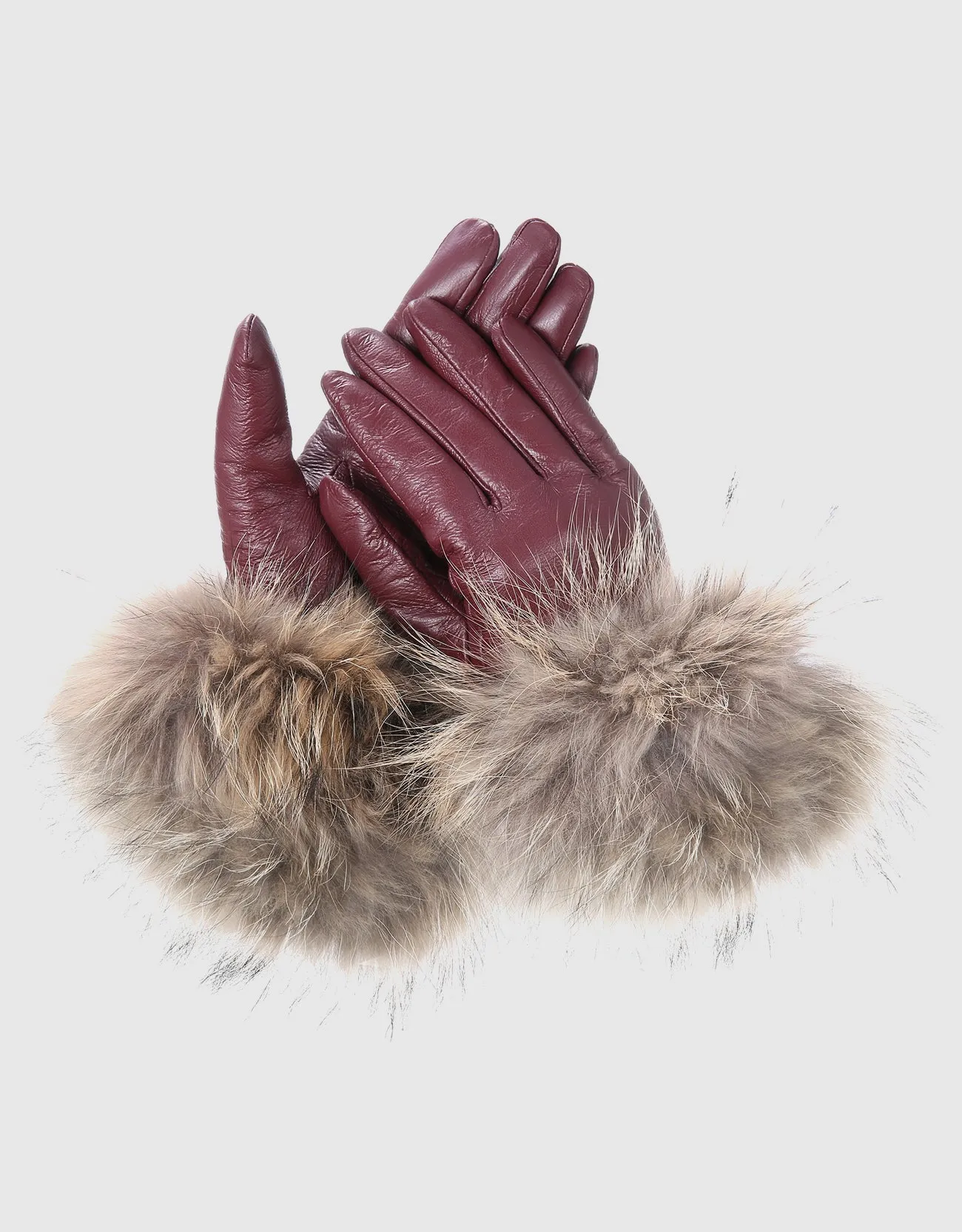 Women's  Fur Strength Touchscreen Sheepskin Glove