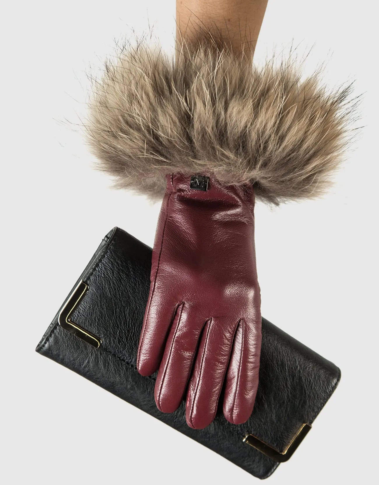 Women's  Fur Strength Touchscreen Sheepskin Glove