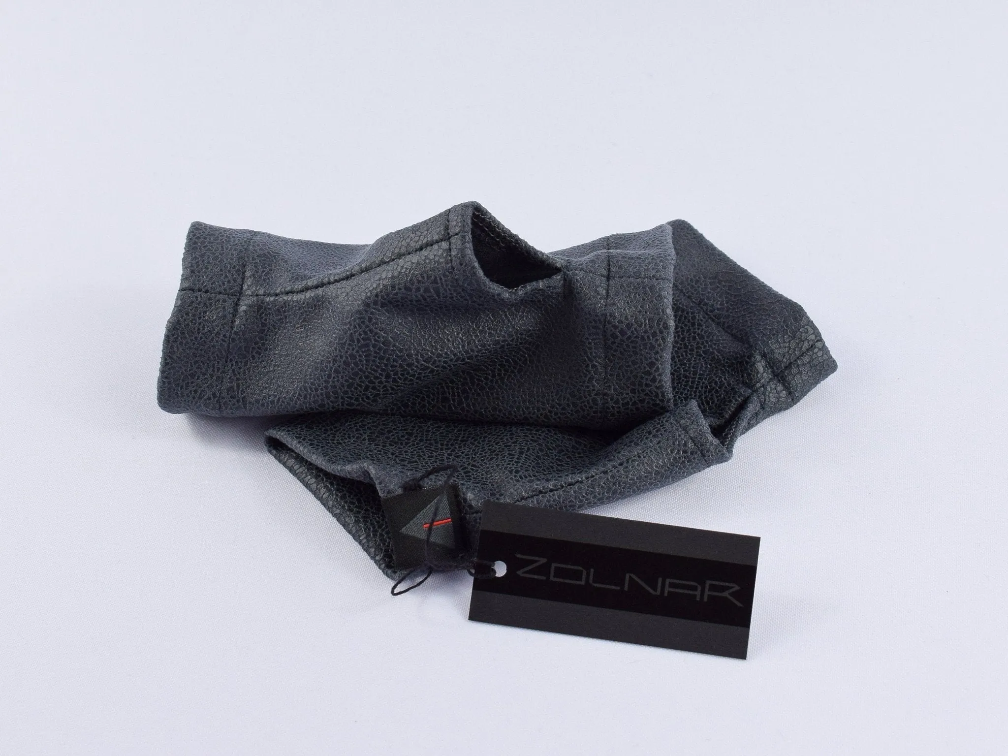 WRP Short faux leather gloves