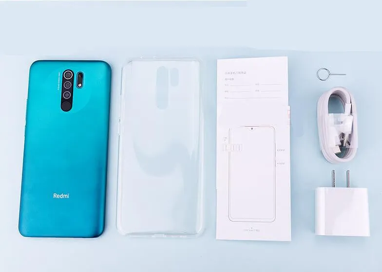 Xiaomi Redmi 9 global rom Smartphone  6.53"" Display 5020mAh Battery Redmi9 Mobile Phone blue_4 64G