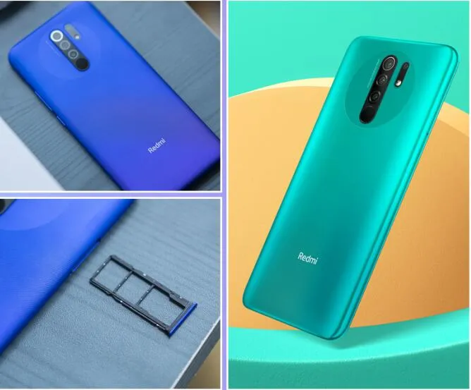 Xiaomi Redmi 9 global rom Smartphone  6.53"" Display 5020mAh Battery Redmi9 Mobile Phone blue_4 64G