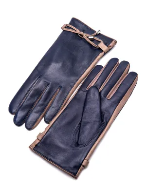 YISEVEN Women Winter Sheepskin Leather Gloves