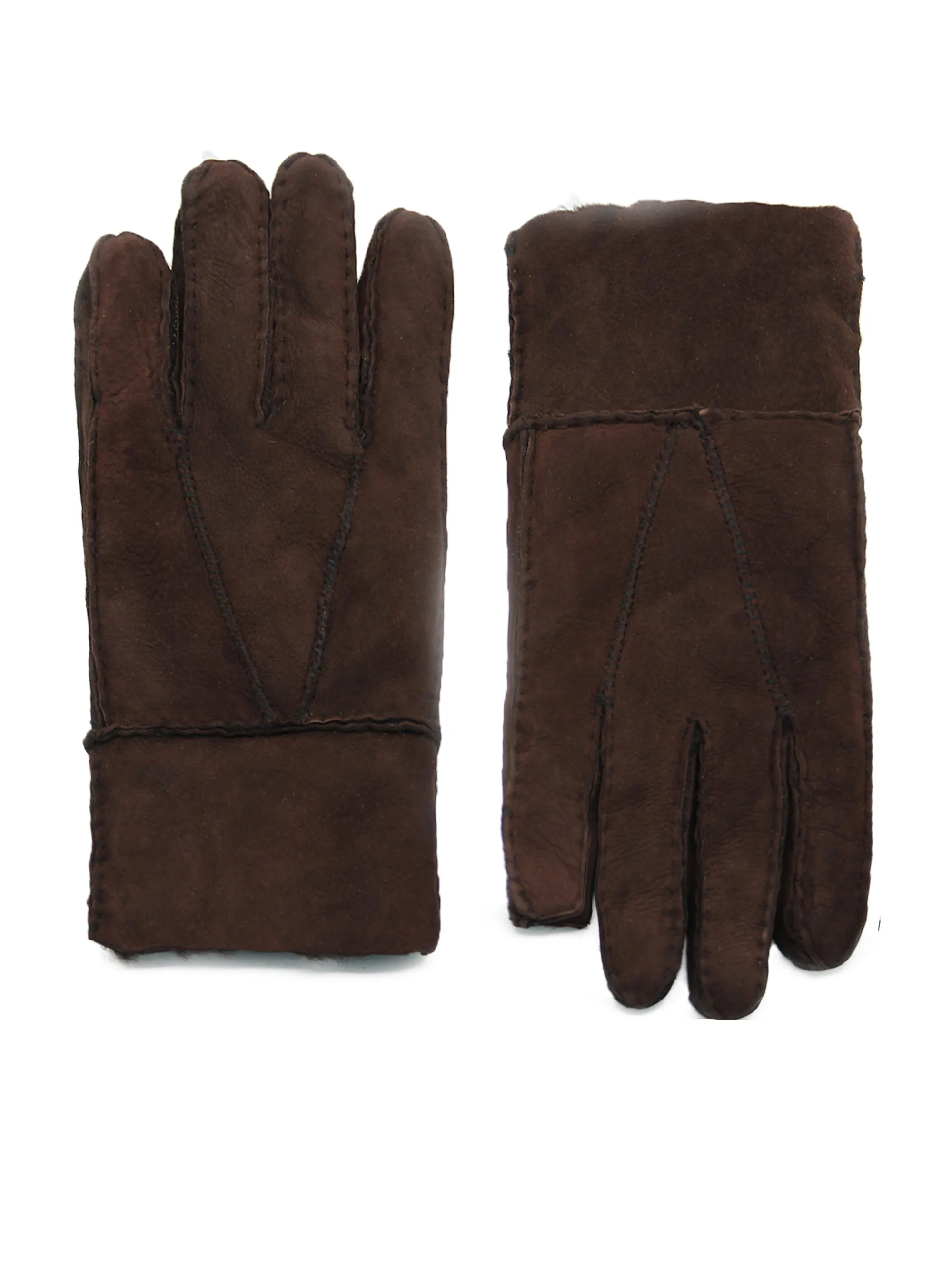 YISEVEN Womens Sheepskin Shearling Leather Gloves