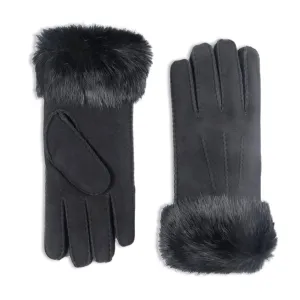 YISEVEN Women's Sheepskin Shearling Leather Gloves