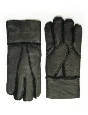 YISEVEN Womens Sheepskin Shearling Leather Gloves