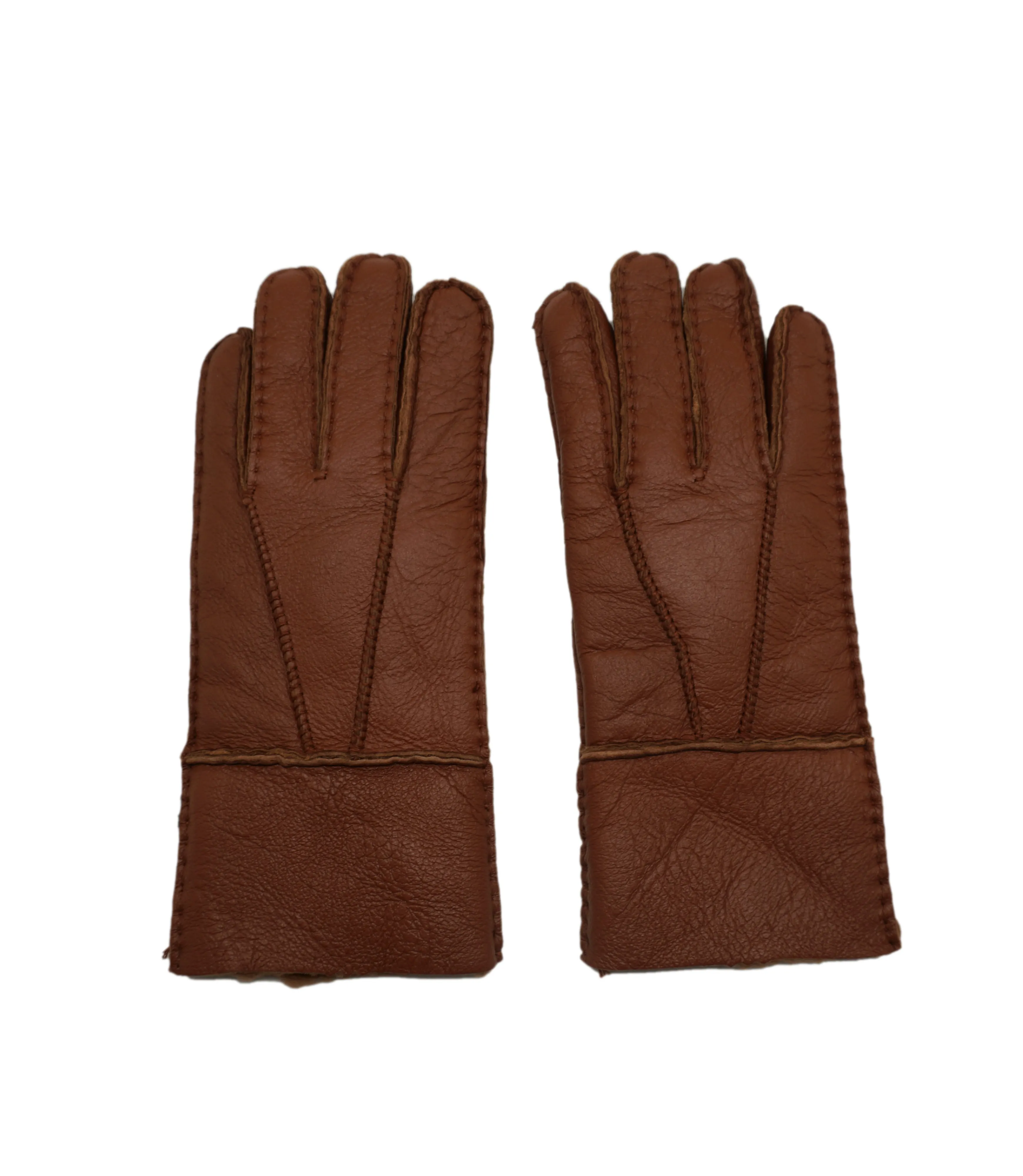 YISEVEN Womens Sheepskin Shearling Leather Gloves