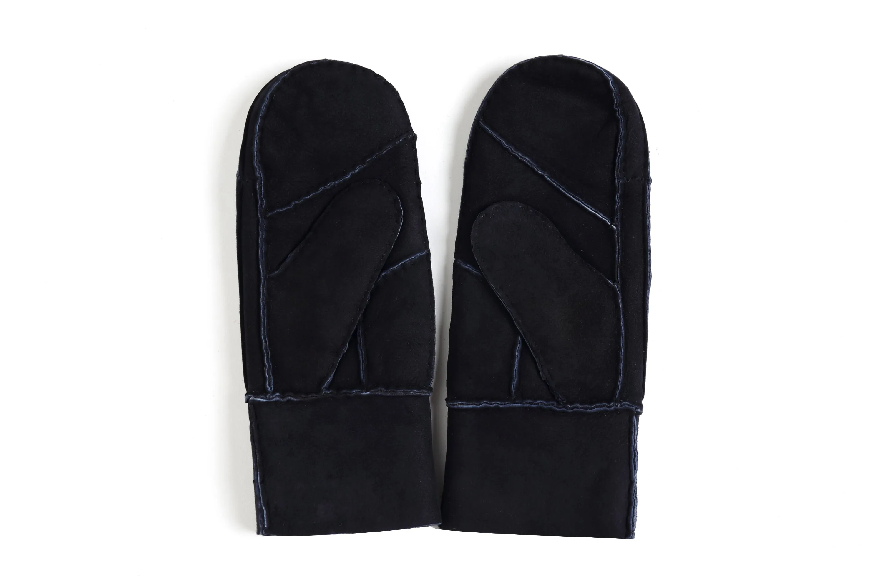 YISEVEN Women's Sheepskin Shearling Leather Gloves(Mittens)