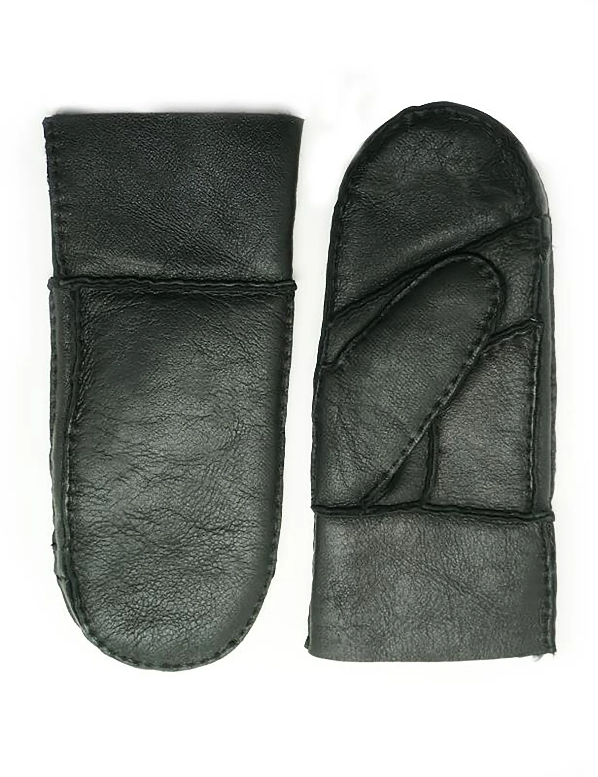 YISEVEN Women's Sheepskin Shearling Leather Gloves(Mittens)