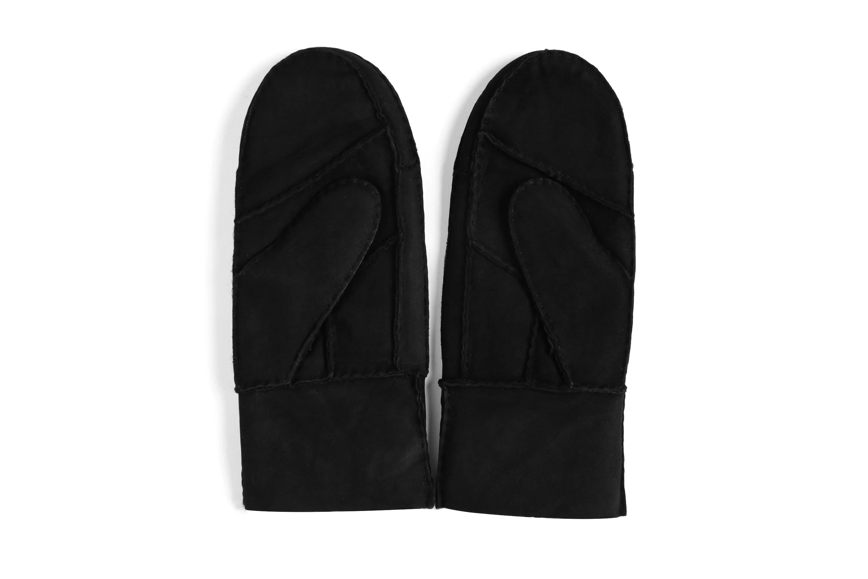 YISEVEN Women's Sheepskin Shearling Leather Gloves(Mittens)