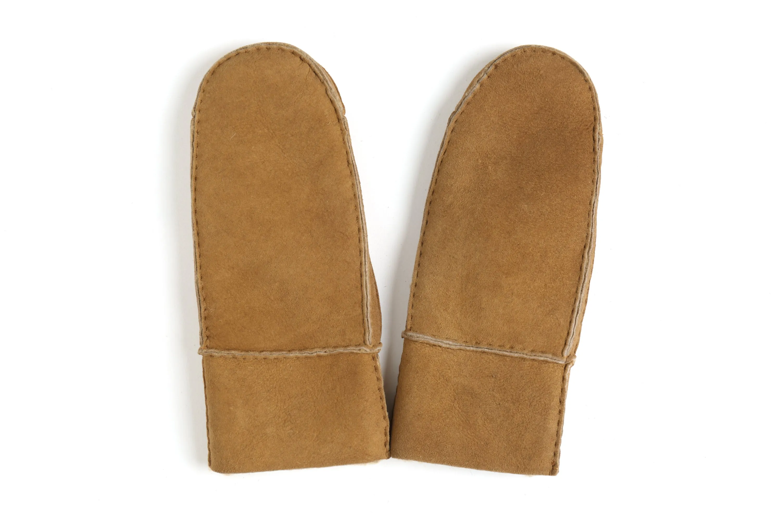 YISEVEN Women's Sheepskin Shearling Leather Gloves(Mittens)