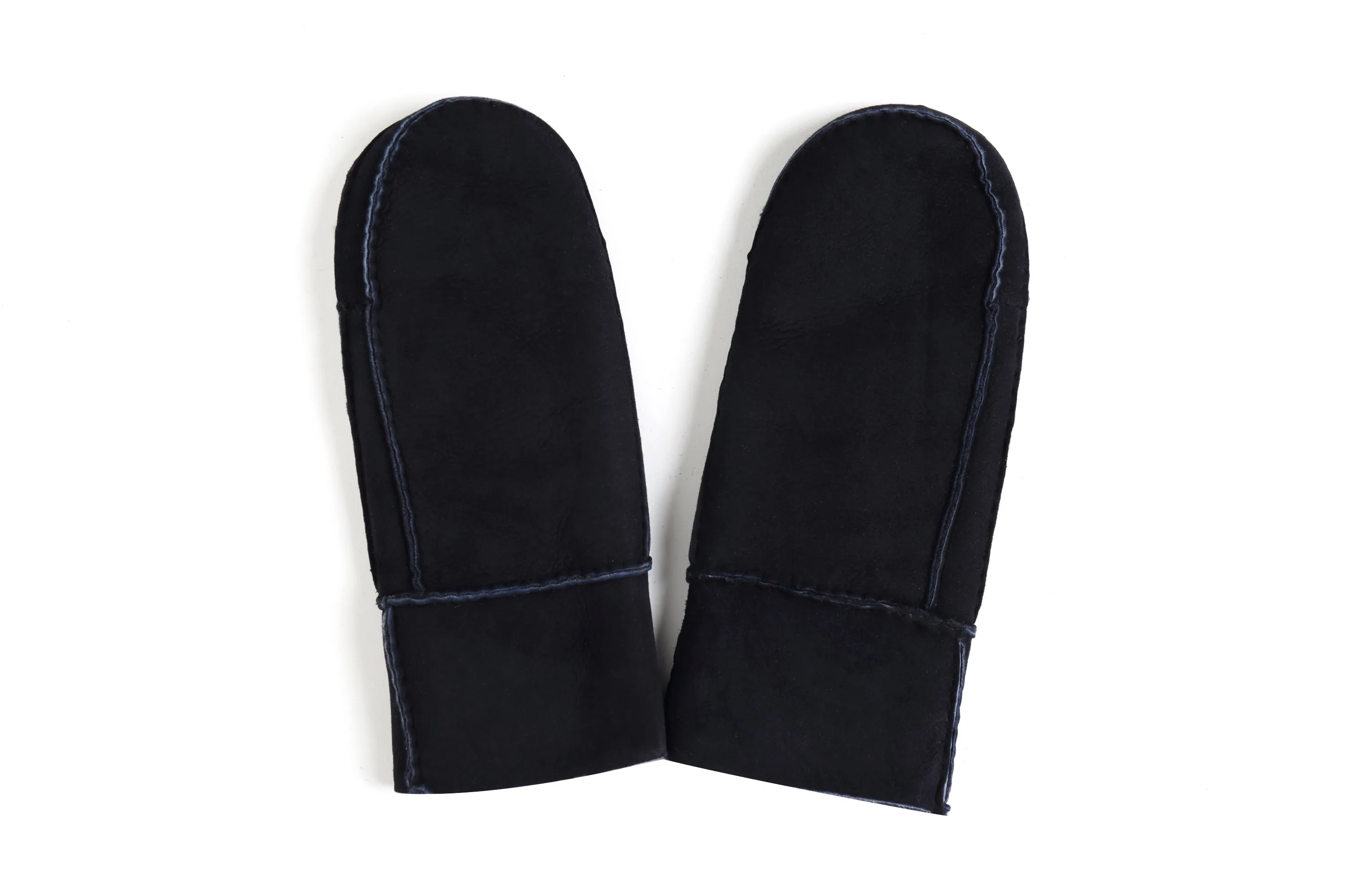 YISEVEN Women's Sheepskin Shearling Leather Gloves(Mittens)