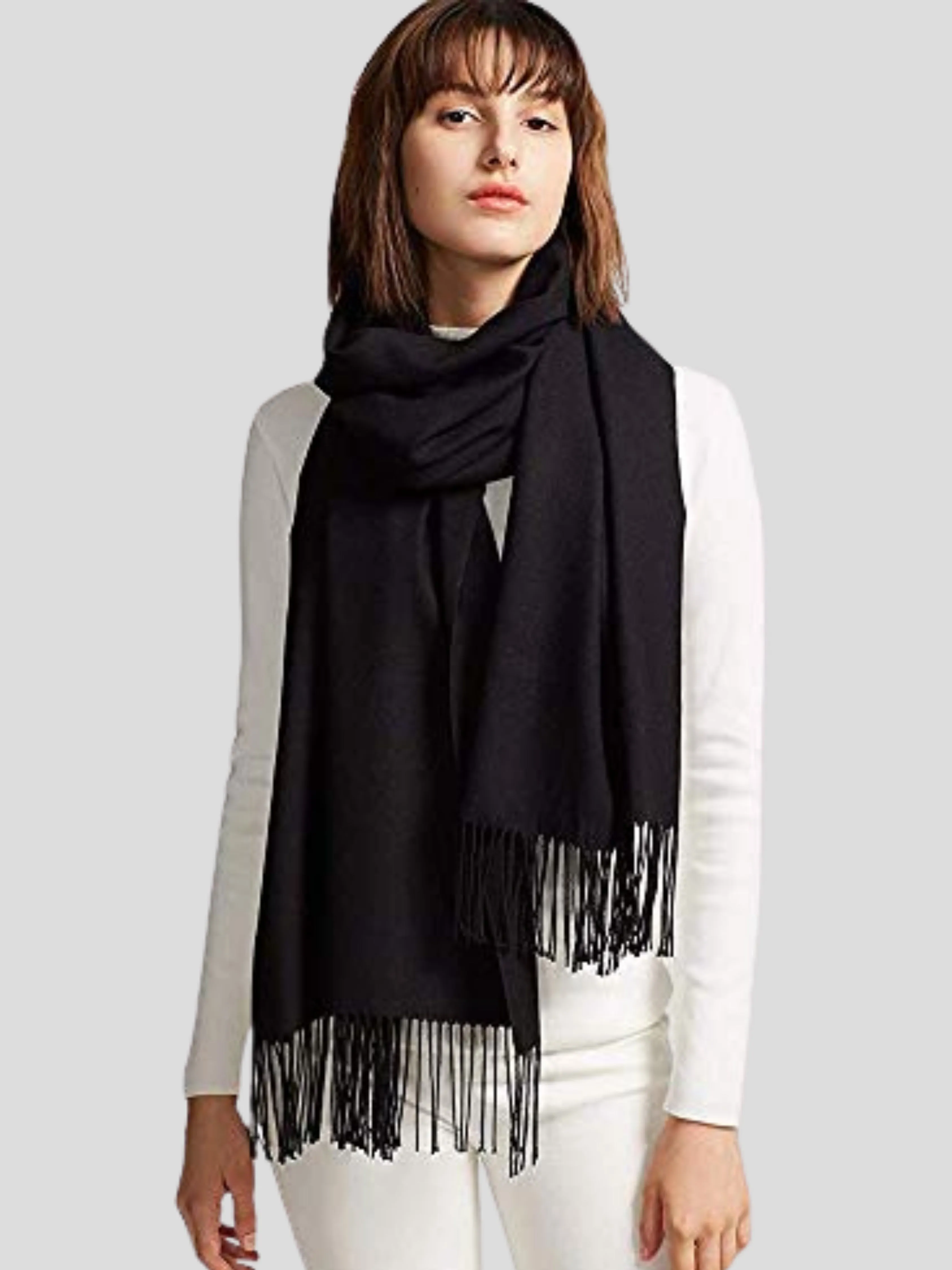 Youth Robe Women's Black Muffler