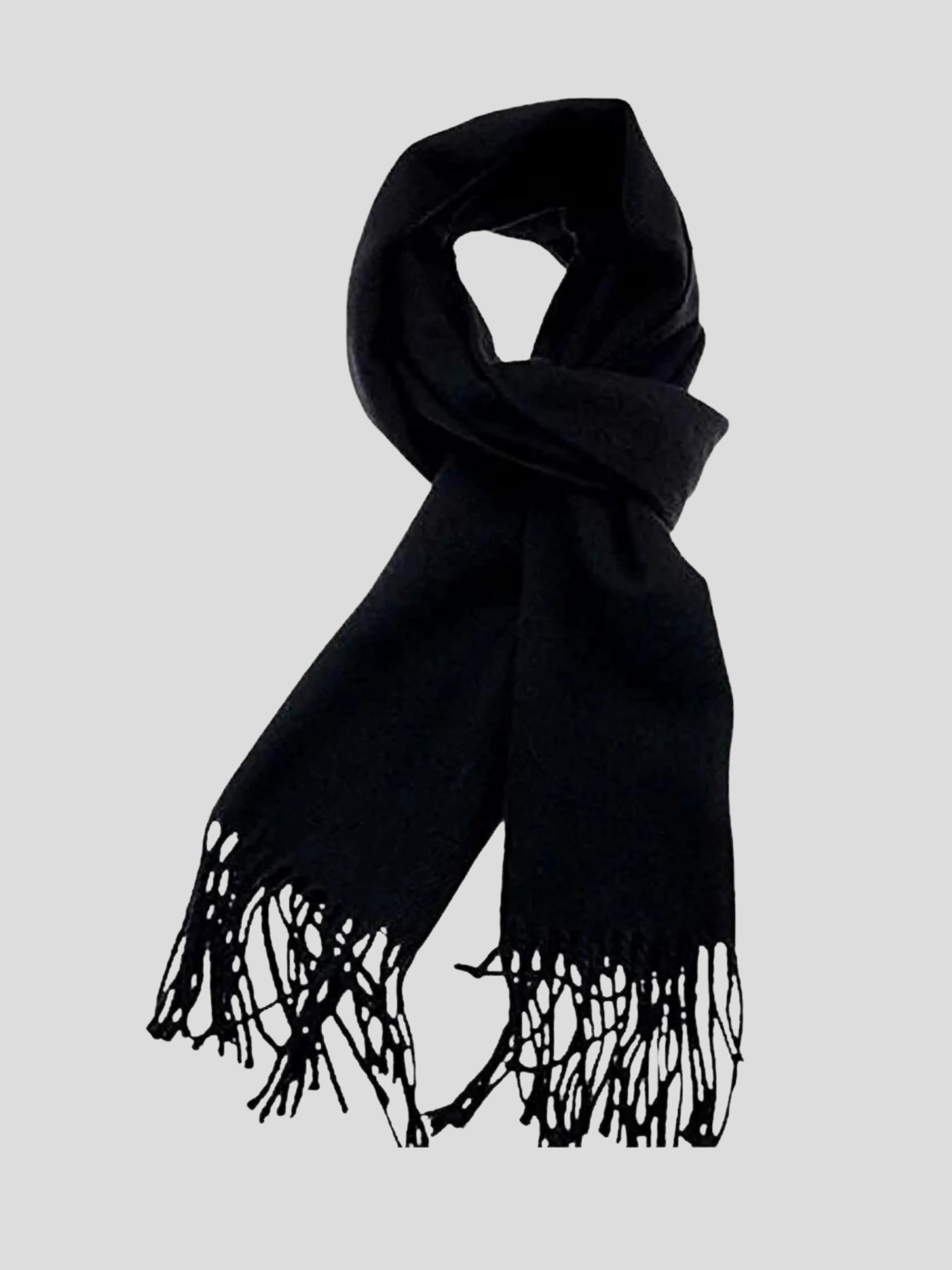 Youth Robe Women's Black Muffler